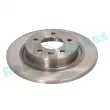 Jeu de 2 disques de frein arrière RAP BRAKES R-D0093 - Visuel 2