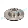 Jeu de 2 disques de frein arrière RAP BRAKES R-D0095 - Visuel 2