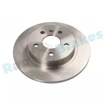Jeu de 2 disques de frein arrière RAP BRAKES R-D0099