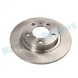 Jeu de 2 disques de frein arrière RAP BRAKES R-D0100 - Visuel 1