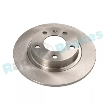 Jeu de 2 disques de frein arrière RAP BRAKES R-D0100