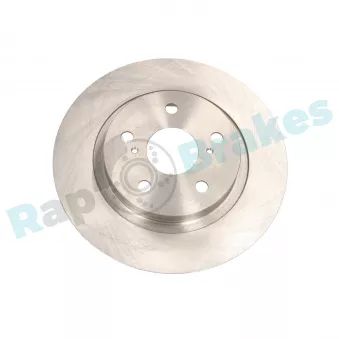 Jeu de 2 disques de frein arrière RAP BRAKES R-D0104