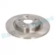 Jeu de 2 disques de frein arrière RAP BRAKES R-D0104 - Visuel 2