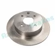 Jeu de 2 disques de frein arrière RAP BRAKES R-D0105 - Visuel 1
