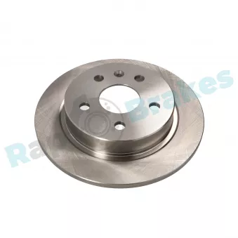 Jeu de 2 disques de frein arrière RAP BRAKES R-D0106