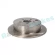Jeu de 2 disques de frein arrière RAP BRAKES R-D0107 - Visuel 2
