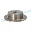 Jeu de 2 disques de frein arrière RAP BRAKES R-D0109 - Visuel 2
