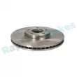 Jeu de 2 disques de frein avant RAP BRAKES R-D0123 - Visuel 2