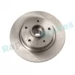 Jeu de 2 disques de frein arrière RAP BRAKES R-D0129 - Visuel 1