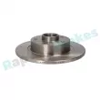 Jeu de 2 disques de frein arrière RAP BRAKES R-D0129 - Visuel 2