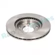 Jeu de 2 disques de frein avant RAP BRAKES R-D0130 - Visuel 3