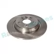 Jeu de 2 disques de frein arrière RAP BRAKES R-D0133 - Visuel 2