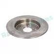 Jeu de 2 disques de frein arrière RAP BRAKES R-D0137 - Visuel 3