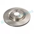 Jeu de 2 disques de frein arrière RAP BRAKES R-D0140 - Visuel 1