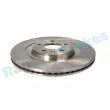 Jeu de 2 disques de frein arrière RAP BRAKES R-D0140 - Visuel 2