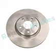 Jeu de 2 disques de frein avant RAP BRAKES R-D0144 - Visuel 1