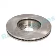 Jeu de 2 disques de frein avant RAP BRAKES R-D0144 - Visuel 3
