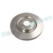 Jeu de 2 disques de frein avant RAP BRAKES R-D0145 - Visuel 1
