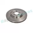 Jeu de 2 disques de frein avant RAP BRAKES R-D0145 - Visuel 2