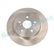 Jeu de 2 disques de frein arrière RAP BRAKES R-D0146 - Visuel 1