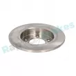 Jeu de 2 disques de frein arrière RAP BRAKES R-D0147 - Visuel 3