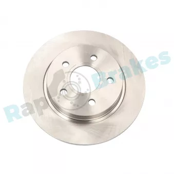 Jeu de 2 disques de frein arrière RAP BRAKES R-D0150