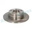 Jeu de 2 disques de frein arrière RAP BRAKES R-D0151 - Visuel 2