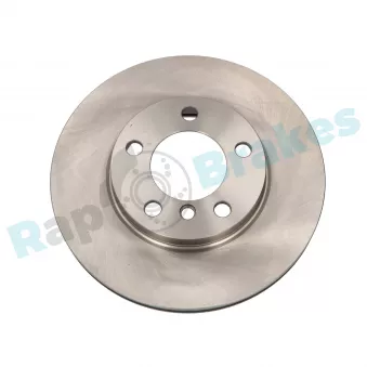 Jeu de 2 disques de frein avant RAP BRAKES R-D0152