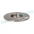 Jeu de 2 disques de frein arrière RAP BRAKES R-D0154 - Visuel 3