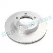 Jeu de 2 disques de frein avant RAP BRAKES R-D0156C - Visuel 1