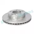 Jeu de 2 disques de frein avant RAP BRAKES R-D0156C - Visuel 3