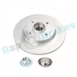 Jeu de 2 disques de frein arrière RAP BRAKES R-D0157C - Visuel 1