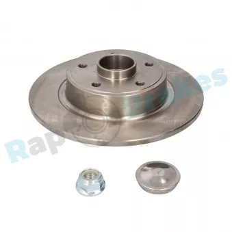 Jeu de 2 disques de frein arrière RAP BRAKES R-D0158