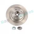Jeu de 2 disques de frein arrière RAP BRAKES R-D0159 - Visuel 1