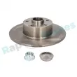 Jeu de 2 disques de frein arrière RAP BRAKES R-D0159 - Visuel 2