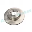 Jeu de 2 disques de frein arrière RAP BRAKES R-D0165 - Visuel 1