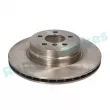 Jeu de 2 disques de frein arrière RAP BRAKES R-D0165 - Visuel 2
