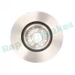 Jeu de 2 disques de frein avant RAP BRAKES R-D0168 - Visuel 1