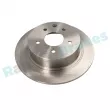Jeu de 2 disques de frein arrière RAP BRAKES R-D0170 - Visuel 1