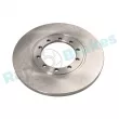 Jeu de 2 disques de frein arrière RAP BRAKES R-D0171 - Visuel 1