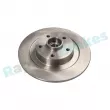 Jeu de 2 disques de frein arrière RAP BRAKES R-D0174 - Visuel 1