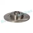 Jeu de 2 disques de frein arrière RAP BRAKES R-D0174 - Visuel 2
