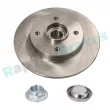 Jeu de 2 disques de frein arrière RAP BRAKES R-D0176 - Visuel 1