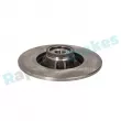 Jeu de 2 disques de frein arrière RAP BRAKES R-D0176 - Visuel 3