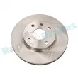 Jeu de 2 disques de frein avant RAP BRAKES R-D0181 - Visuel 1