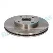 Jeu de 2 disques de frein avant RAP BRAKES R-D0181 - Visuel 2