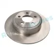 Jeu de 2 disques de frein arrière RAP BRAKES R-D0183 - Visuel 1