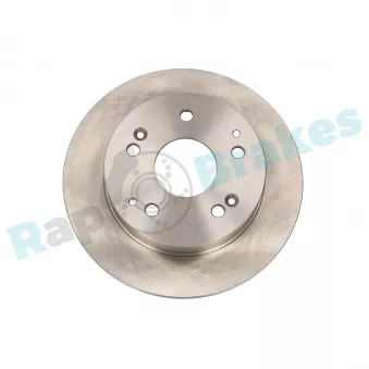 Jeu de 2 disques de frein arrière RAP BRAKES R-D0184