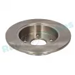 Jeu de 2 disques de frein arrière RAP BRAKES R-D0184 - Visuel 3