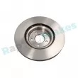 Jeu de 2 disques de frein avant RAP BRAKES R-D0190 - Visuel 3